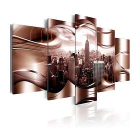 Arkiio Tavla Burgundy New York 100x50 A3-N3551