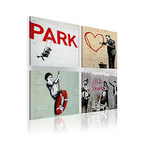 Arkiio Tavla Banksy urban inspiration 90x90