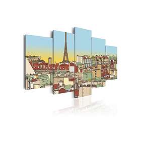 Arkiio Tavla Idyllic Parisian Picture 100x50