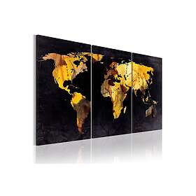 Arkiio Tavla Världskartan Kvicksand 60x30