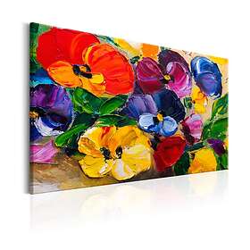 Arkiio Tavla Spring Pansies 90x60 A3-N6659-DKX
