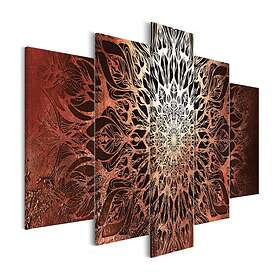 Arkiio Tavla Hypnosis Orange Wide 5 delar (5 Parts) 100x50 A3-N7828