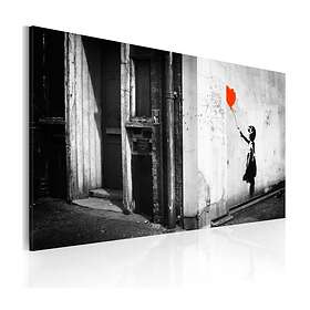 Arkiio Tavla Girl With Balloon Banksy 60x40