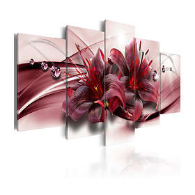 Arkiio Tavla Pink Lily 100x50 A3-N6241