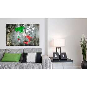 Arkiio Tavla Konstnärlig karta över Italien 120x80