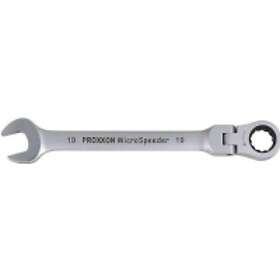 Proxxon Combination wrench 10 mm MicroSpeeder with joint