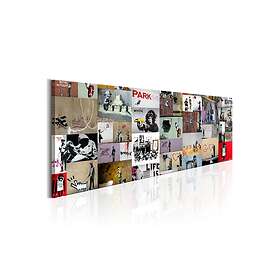 Arkiio Tavla Art Of Collage Banksy II 150x50