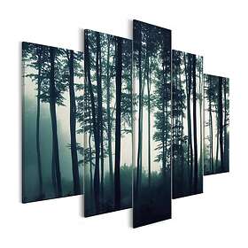 Arkiio Tavla Dark Forest Wide 5 delar (5 Parts) 200x100 A3-N7836-DKX