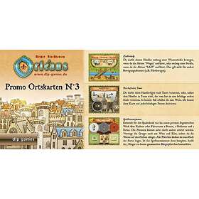 Orléans: Promo Ortskarten Nr.3 Mini-expansion (DE/EN)