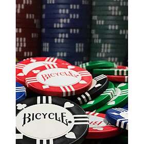 Bicycle: 100 Poker Chip with Tray
