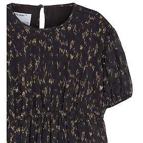 Designers Remix Klänning Kiely Svart m. Camel Print 10 år (140) Klänning (Jr)