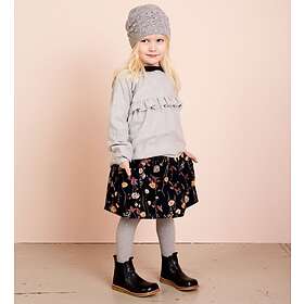 Noa Noa miniature Kjol Svart m. Blommor 3 mån miniature Kjol (Jr)