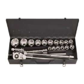 ProLine Socket wrench set 3/4 21 pcs. (18811)