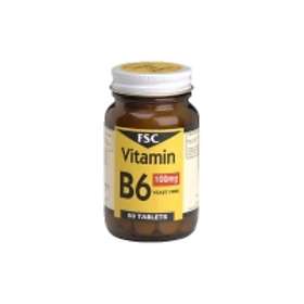FSC Vitamin B6 100mg 60 Tablets