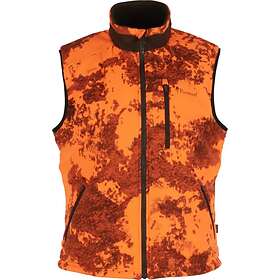 Pinewood Men's Småland Reversible Vest XXL, Strata Blaze/Huntig Green