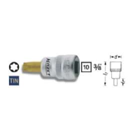 Hazet 8802-T30, 1 styck, 76,2 / 8 mm (3 / 8), Stål, 4,35 cm, 41g