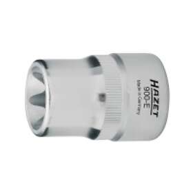 Hazet 900-E10, Uttag, 1/2, Metriska/brittiska, 1 huvuden, 12.5 mm, 1/2