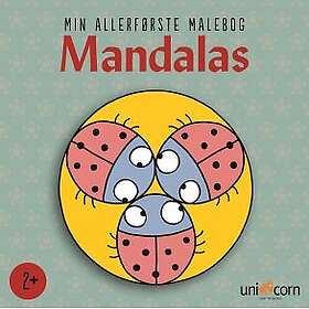 Coloring Book Mandalas Min Allerførste Malebog, Lyserød