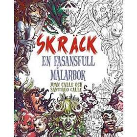 Coloring Book Skräck En Fasansfull Målarbok