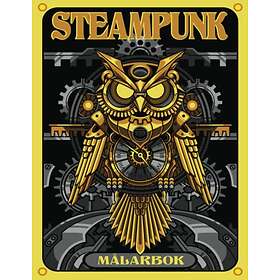 Coloring Book Steampunk Målarbok: Utforska din Kreativitet med de Intrikata Designerna i Steampunk Målarbok.
