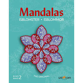 Coloring Book Mandalas Malebog, Isblomster Bind 2