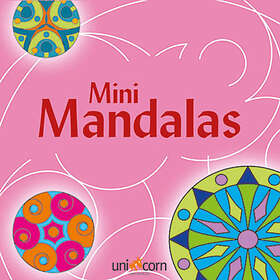 Coloring Book Målarbok Mandalas Mini Rosa