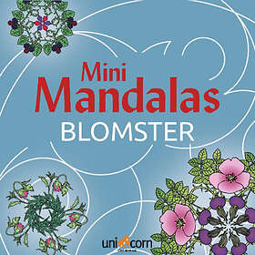 Coloring Book Mandalas Malebog Mini, Blomster