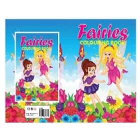 Coloring Book Malebog A4 Fairies 16 sider