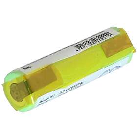 Batteriexperten Kompatibelt med Philips Norelco HP6326, 1.2V, 2000 mAh