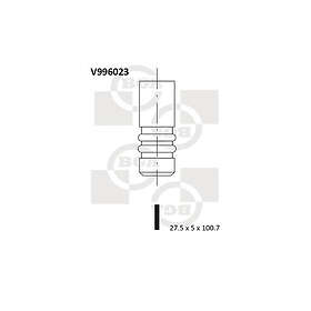 BGA Utloppsventil V996023