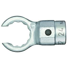Gedore 8797-21 Chiave poligonale ad anello aperto 16 Z, 21 mm 1211749, Krom-vana