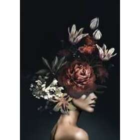 Malerifabrikken Poster Floral Diva 2 Svart