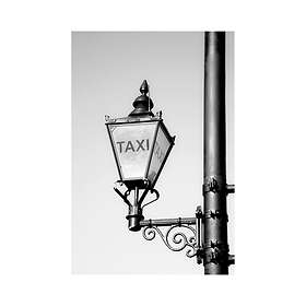 Malerifabrikken Poster Taxi Svart