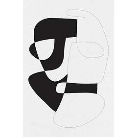 Malerifabrikken Poster Graphical 3 Vit