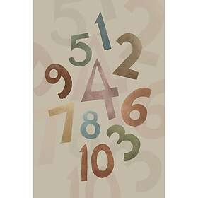 Jotex ALGEBRA poster 50x70 cm Multi 50 70