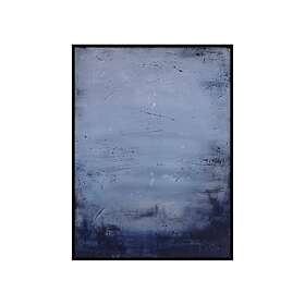 Malerifabrikken Originalmålning Simple Living 6 , med ram Blå