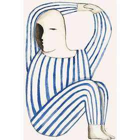 Malerifabrikken Poster Give up Blå