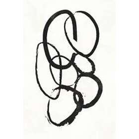 Malerifabrikken Poster Linked 1 Vit