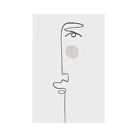 Malerifabrikken Poster Faces 1 Beige