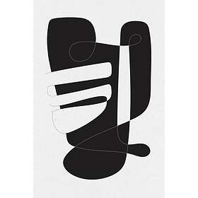 Malerifabrikken Poster Graphical 4 Vit