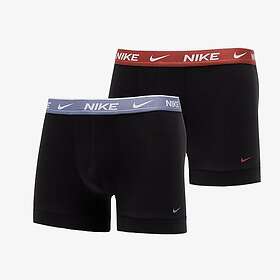Nike 2-pack Everyday Cotton Stretch Trunk Black/Red Medium