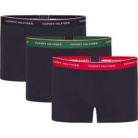 Tommy Hilfiger 3P Essentials Boxers Red/Grön bomull Herr