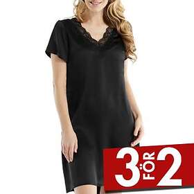 Damella Woven Silk Plain Nightdress (Dam)