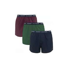 Tommy Hilfiger 3P Recycled Cotton Woven Boxer Shorts