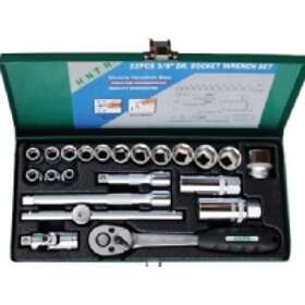 HONITON verktygssats 3/8, 22 st.