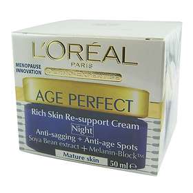 L'Oreal Age Perfect Skin Re-Support Rich Night Cream Mature 50ml
