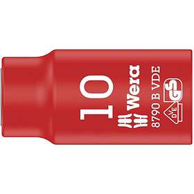 Wera 8790 B VDE 05004954001 Sexkantsuttag VDE-uttag 10 mm 3/8 (10 mm)