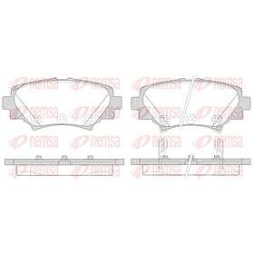 Remsa Bromsbeläggssats, skivbroms 1570.02
