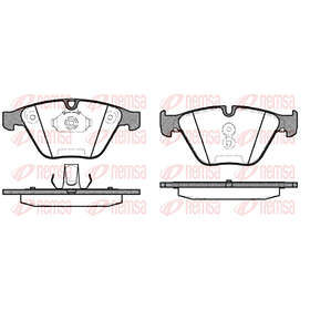 Remsa Bromsbeläggssats, skivbroms 0857.30