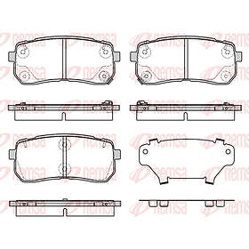 Remsa Bromsbeläggssats, skivbroms 1288.12
